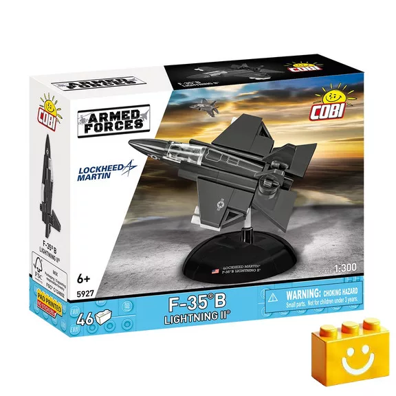 COBI 5927 - F-35B Lightning II - 100% kompatibilis minden más kedvelt márkával COBI 5927 - F-35B Lightning II - 100% kompatibilis minden más kedvelt márkával