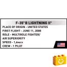COBI 5927 - F-35B Lightning II - 100% kompatibilis minden más kedvelt márkával COBI 5927 - F-35B Lightning II - 100% kompatibilis minden más kedvelt márkával