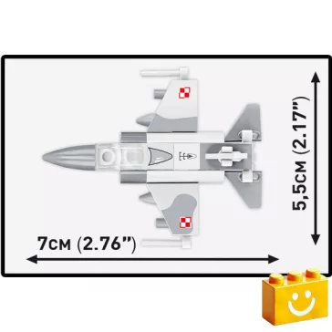   COBI 5929 - F-16C Fighting Falcon - 100% kompatibilis minden más kedvelt márkával