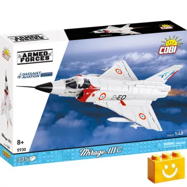   COBI 5930 - Dassault Mirage IIIC - 100% kompatibilis minden más kedvelt márkával