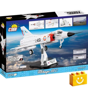  COBI 5930 - Dassault Mirage IIIC - 100% kompatibilis minden más kedvelt márkával