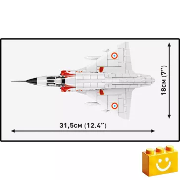   COBI 5930 - Dassault Mirage IIIC - 100% kompatibilis minden más kedvelt márkával