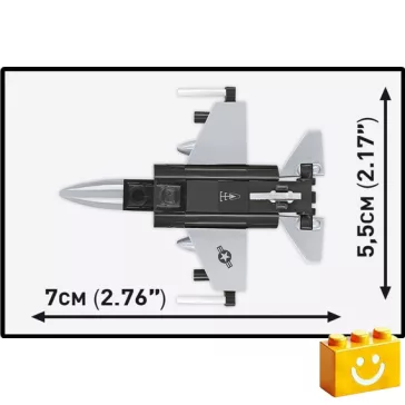   COBI 5941 - F-16D Fighting Falcon - 100% kompatibilis minden más kedvelt márkával