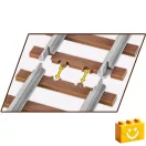 COBI 6287 - DR BR 52 gőzmozdony és vasúti szemafor építőjáték – 100% kompatibilis minden más kedvelt márkával COBI 6287 - DR BR 52 gőzmozdony és vasúti szemafor építőjáték – 100% kompatibilis minden más kedvelt márkával