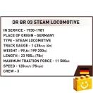 COBI 6288 - DR BR 03 gőzmozdony építőjáték – 100% kompatibilis minden más kedvelt márkával COBI 6288 - DR BR 03 gőzmozdony építőjáték – 100% kompatibilis minden más kedvelt márkával