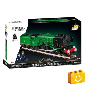   COBI 6292 - Flying Scotsman (azaz Repülő Skót)- Brit gőzmozdony – 100% kompatibilis minden más kedvelt márkával
