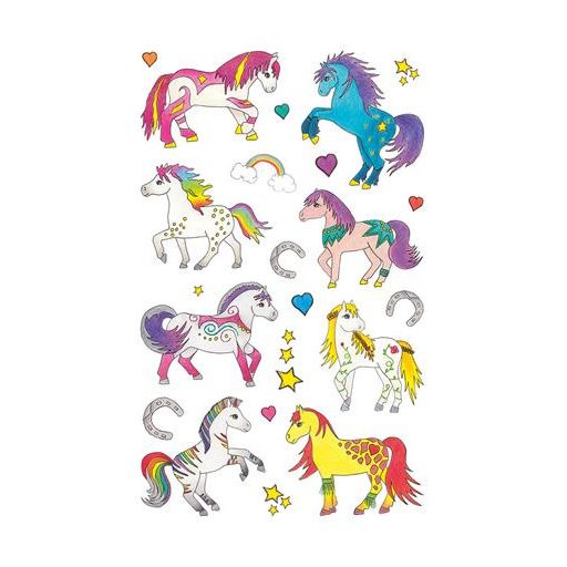 Matrica, papír, 1 ív, 76x120 mm, AVERY ZWECKFORM, "Z-Design No.53222", unikornis