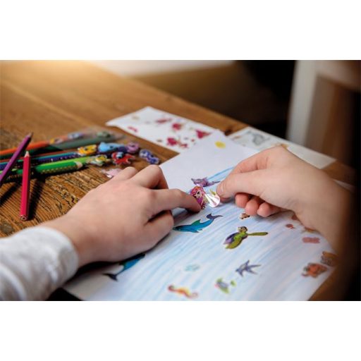 Matrica, fólia,  1 ív, 76x120 mm, AVERY ZWECKFORM, "Z-Design No.56061",  hableány