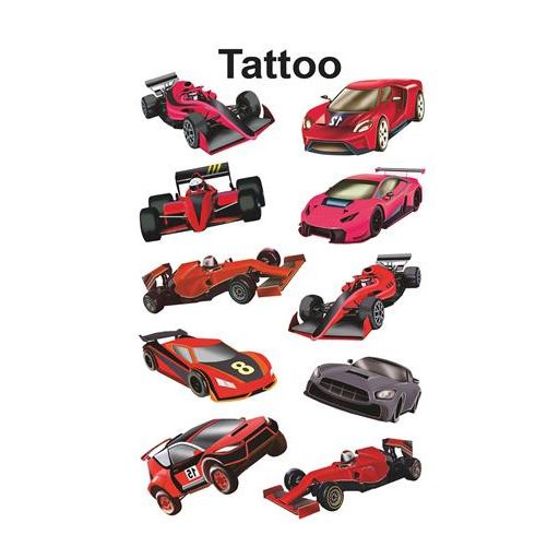 Matrica, tetoválás, 1 ív, 76x120 mm, AVERY ZWECKFORM, "Z-Design No.56764", verseny