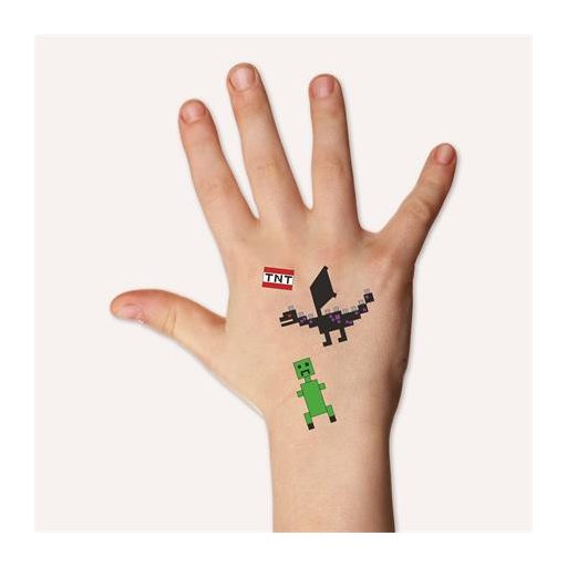 Matrica, tetoválás, 1 ív, 76x120 mm, AVERY ZWECKFORM, "Z-Design No.56771",  Pixel formák