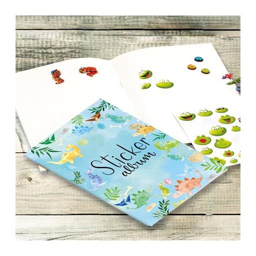 Matricagyűjtő album, A5, AVERY ZWECKFORM, dinoszaurusz