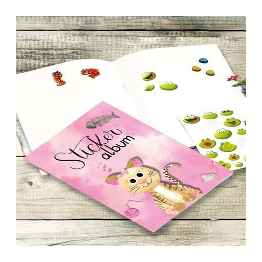 Matricagyűjtő album, A5, AVERY ZWECKFORM, cica