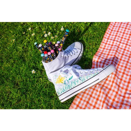 Dekormarker készlet, 1,5 - 2,3 mm, BIC "Paint marker", 8 különböző pasztell szín