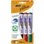 Flipchart- és táblamarker készlet, 1,4 mm, kúpos, BIC" Velleda ecolutions", 4 különböző szín