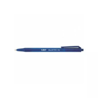   Golyóstoll, 0,32 mm, nyomógombos, BIC "Round Stic Clic", kék