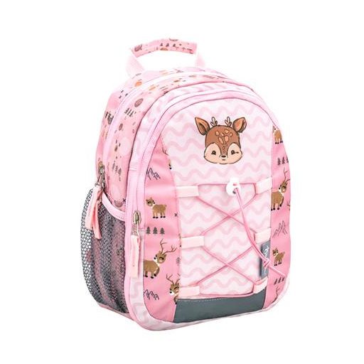 Hátizsák, cipzáras, BELMIL "Mini Kiddy Woodland animal Deer", rénszarvas