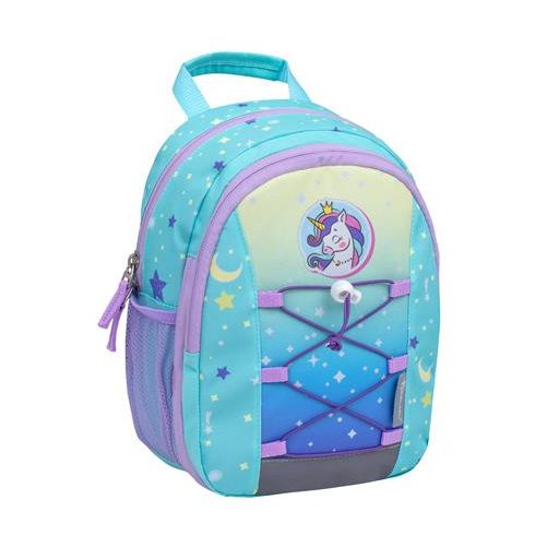 Hátizsák, cipzáras, BELMIL "Mini Kiddy Cute Unicorn", unikornis