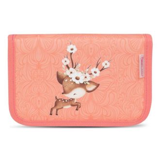   Tolltartó, klapnis, cipzáras, BELMIL "Cute Doe", barackszín, őzike