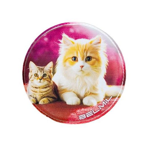 Matrica, tépőzáras, Classy Plus táskához, BELMIL "Cats", cica