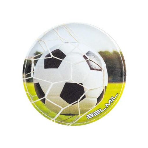 Matrica, tépőzáras, Classy Plus táskához, BELMIL "Football", foci
