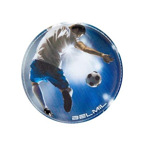 Matrica, tépőzáras, Classy Plus táskához, BELMIL "Football", foci