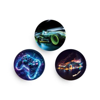   Matrica, tépőzáras, Classy Plus táskához, BELMIL "Gamer", gamer