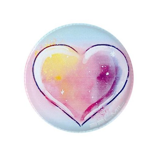 Matrica, tépőzáras, Classy Plus táskához, BELMIL "Rainbow Love", szivárvány