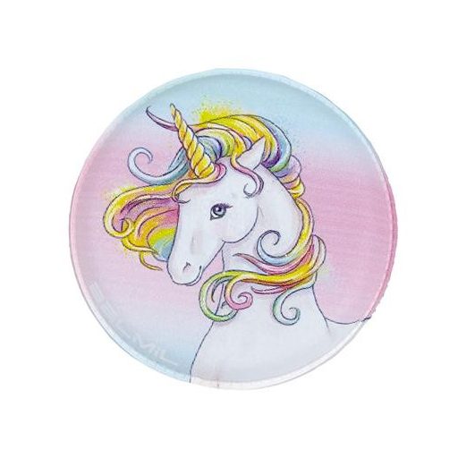 Matrica, tépőzáras, Classy Plus táskához, BELMIL "Rainbow Love", szivárvány