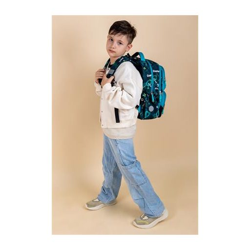 Iskolatáska, cipzáras, BELMIL "Maxi Pack Football Goal", foci