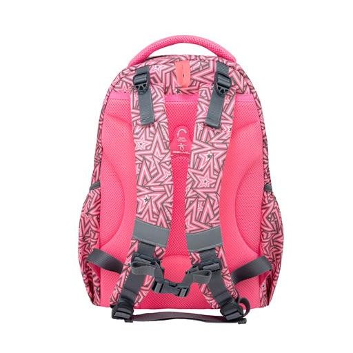 Iskolatáska, cipzáras, BELMIL "Maxi Pack Love Stars", csillagok