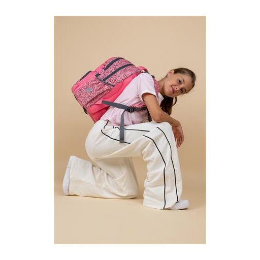 Iskolatáska, cipzáras, BELMIL "Maxi Pack Love Stars", csillagok