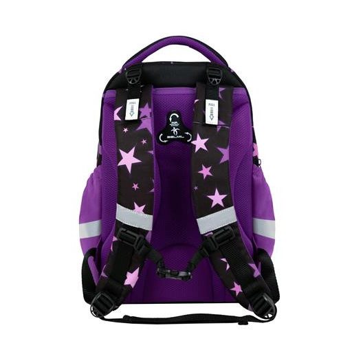 Iskolatáska, cipzáras, BELMIL "Leisure Plus Sparkle like a Star", csillagok