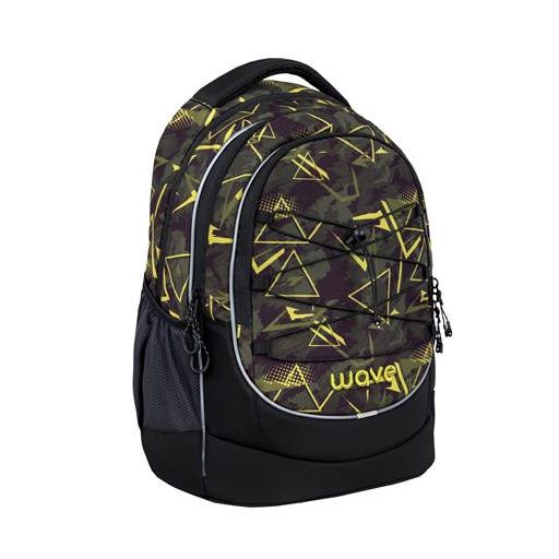 Hátizsák, cipzáras, BELMIL "Boost Waves Bold", háromszögek