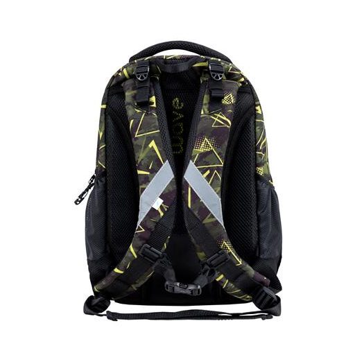 Hátizsák, cipzáras, BELMIL "Boost Waves Bold", háromszögek