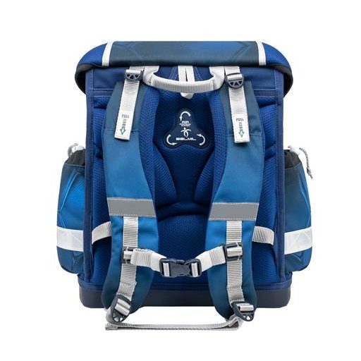 Iskolatáska, fémcsat, BELMIL "Classy Football 4", foci