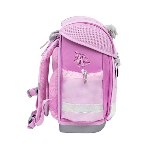 Iskolatáska, fémcsat, BELMIL "Classy Ballerina", lila, balerina