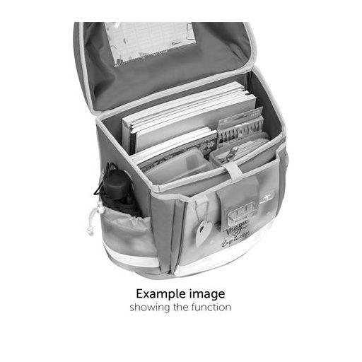 Iskolatáska, fémcsat, BELMIL "Classy Ballerina", lila, balerina