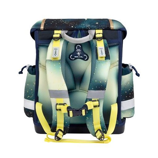 Iskolatáska, fémcsat, BELMIL "Classy Sparkling Unicorn", unikornis