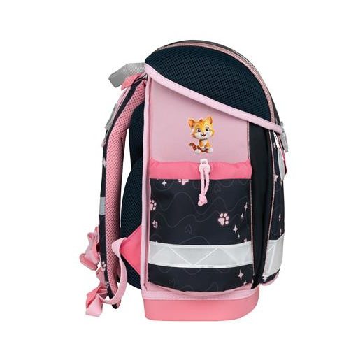 Iskolatáska, fémcsat, BELMIL "Classy Cute Kitten", cica