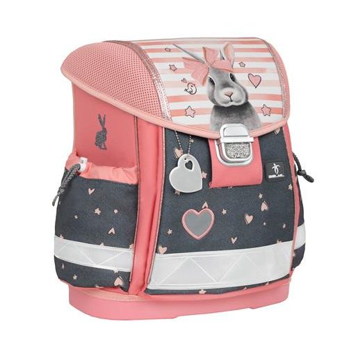 Iskolatáska, fémcsat, BELMIL "Classy Little Bunnies", nyuszi