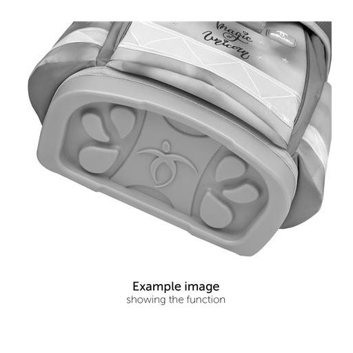 Iskolatáska, fémcsat, BELMIL "Classy Little Bunnies", nyuszi