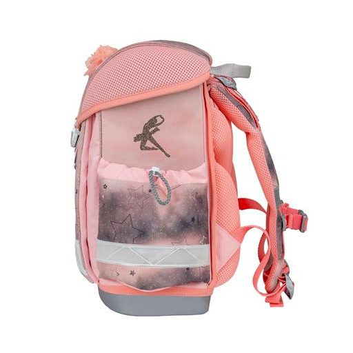 Iskolatáska, fémcsat, BELMIL "Classy Rose Ballet", balett