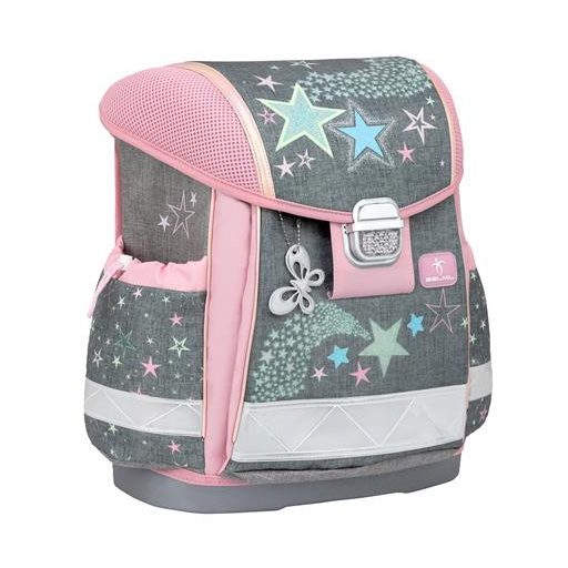 Iskolatáska, fémcsat, BELMIL "Classy Shine Bright", csillagok