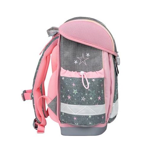 Iskolatáska, fémcsat, BELMIL "Classy Shine Bright", csillagok