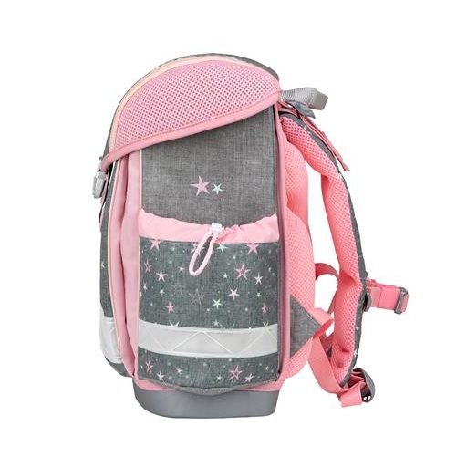 Iskolatáska, fémcsat, BELMIL "Classy Shine Bright", csillagok