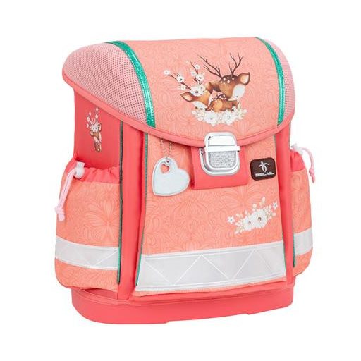 Iskolatáska, fémcsat, BELMIL "Classy Cute Doe", őzike