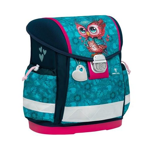 Iskolatáska, fémcsat, BELMIL "Classy Cute Owl", bagoly