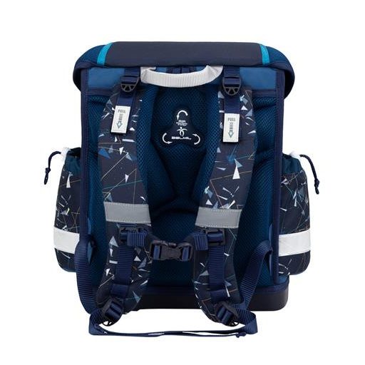 Iskolatáska, fémcsat, BELMIL "Classy Lion", oroszlán