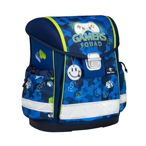 Iskolatáska, fémcsat, BELMIL "Classy Gamer Squad", gamer