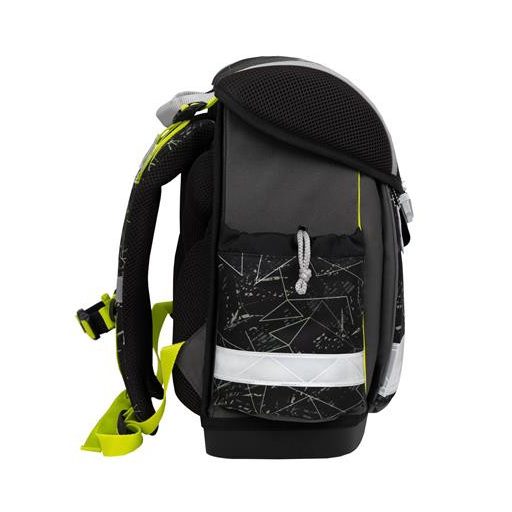 Iskolatáska, fémcsat, BELMIL "Classy Black Panther", fekete párduc